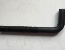 High tensile J hook anchor bolt