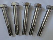 Inconel 600 DIN 933 Hex Head Bolt with Full Threaded