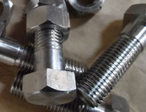 Inconel 600 Nickel Alloy Steel Hex Flange Bolt Bolts And Nuts