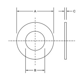  High Tensile Washers Dimension